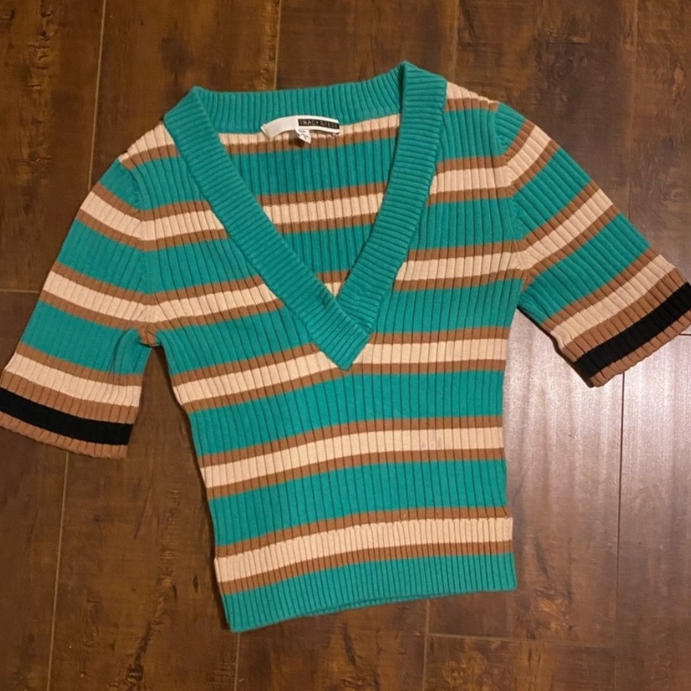 Tracey Reese Short Sleeve Sweater